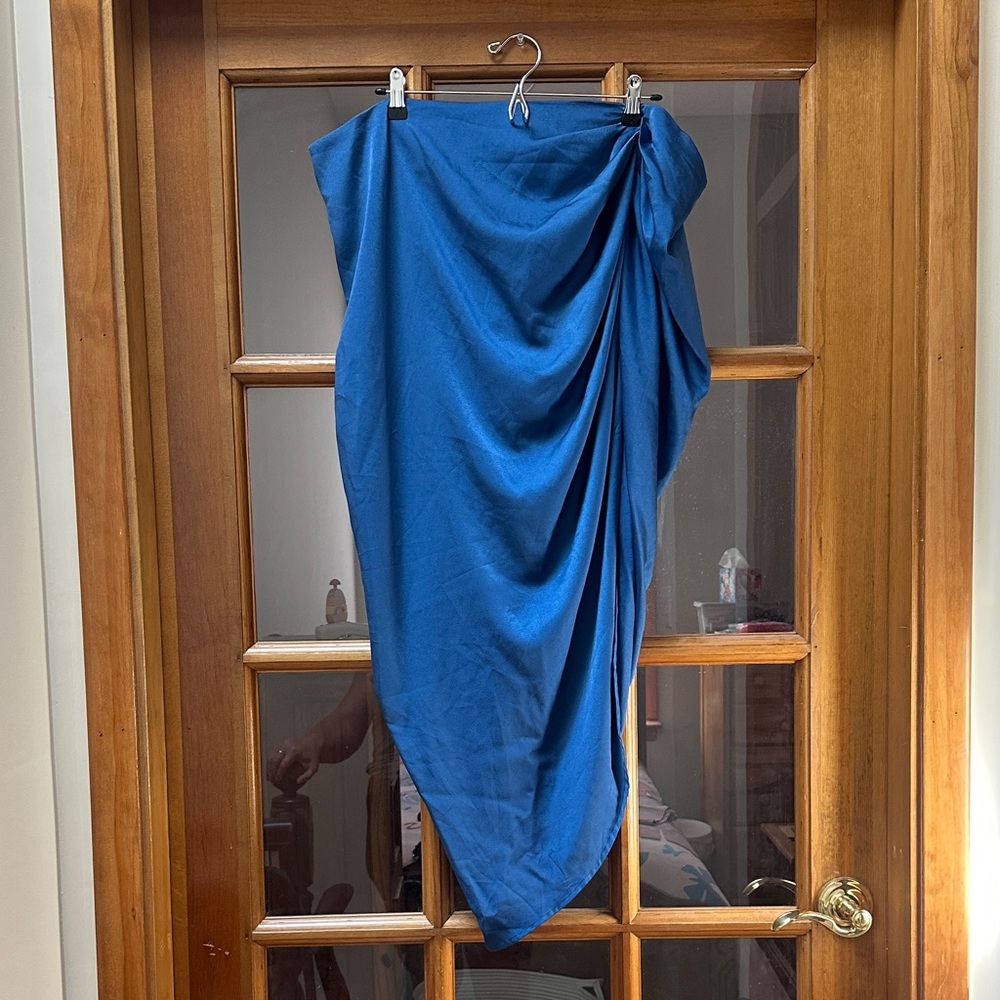 Elegant Blue Women's Skirt